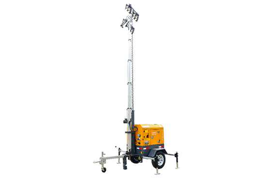 Diesel Power & Manual Type Light Tower Unit