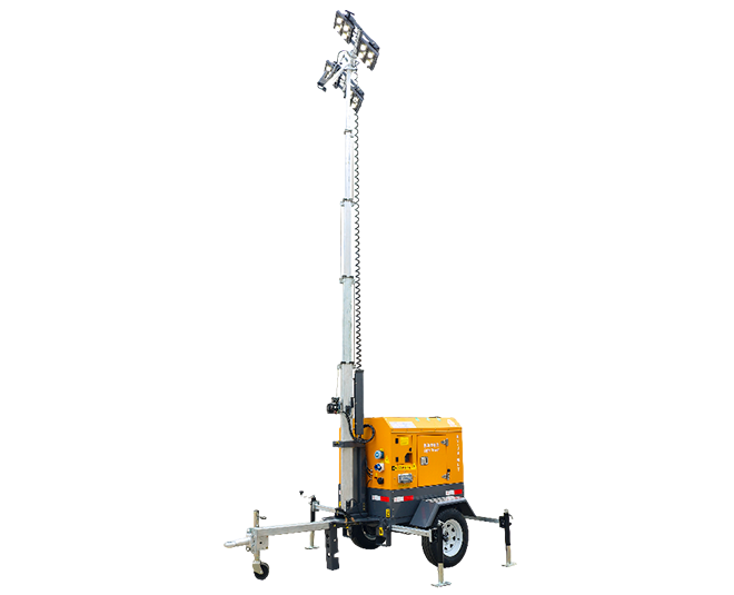 Diesel Power & Manual Type Light Tower Unit