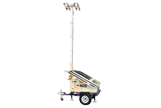 Solar Type & Manual Lifting Light Tower Unit