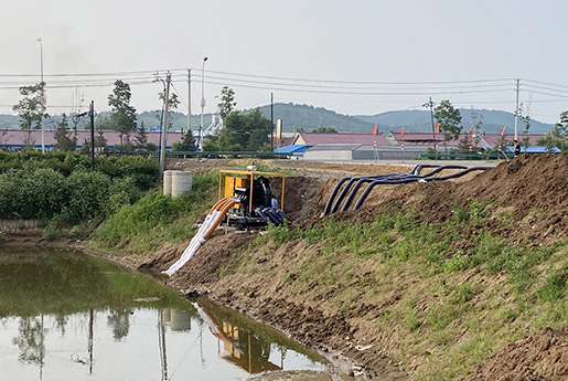 Agricultural irrigation in a certain area in Northeast China